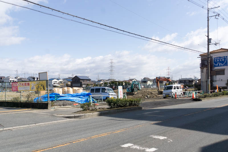 大峰東町につくってるしまむら系列の衣料品物販店はファッションセンターしまむら 枚方つーしん